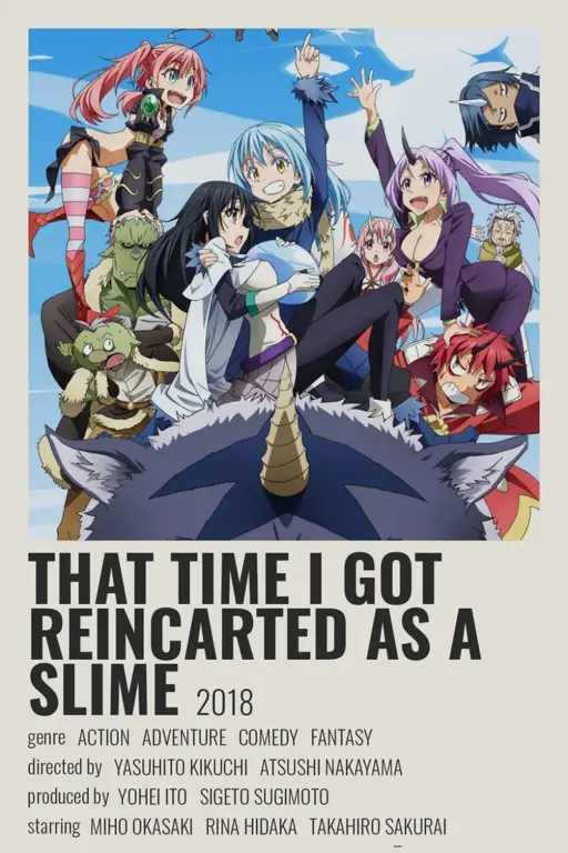 Poster film Tensei Shitara Slime Datta Ken