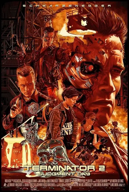 Poster film Terminator 2: Judgment Day