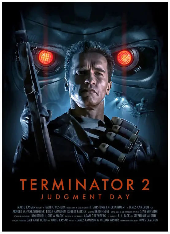 Poster film Terminator 2: Judgment Day