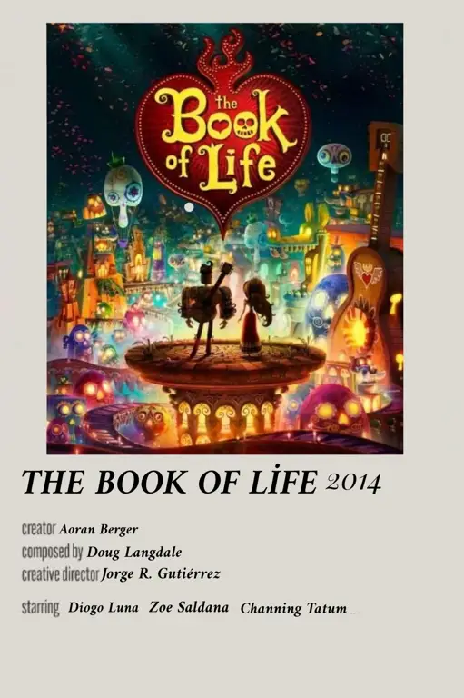 Poster film The Book of Life