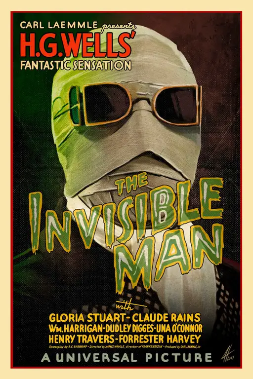 Poster film The Invisible Man