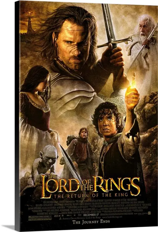 Poster film The Lord of the Rings: The Return of the King