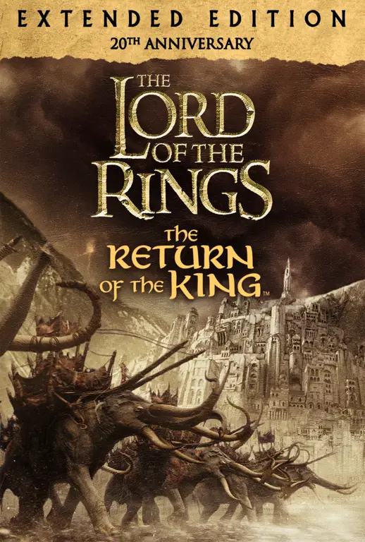 Poster film The Lord of the Rings: The Return of the King