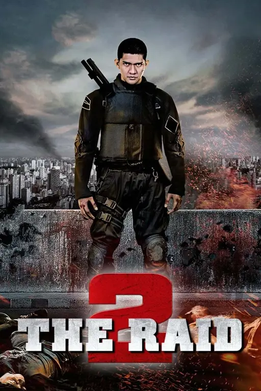 Poster film The Raid 2 berbahasa Indonesia