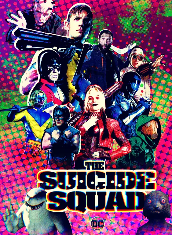 Poster film The Suicide Squad 2021