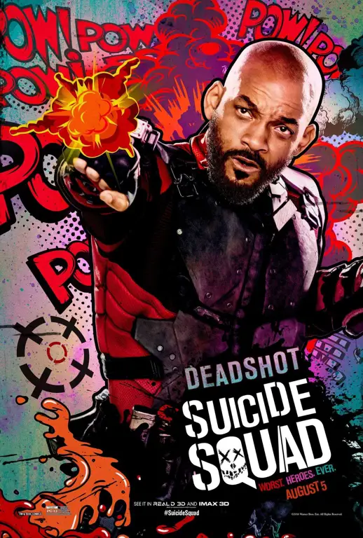 Poster film The Suicide Squad