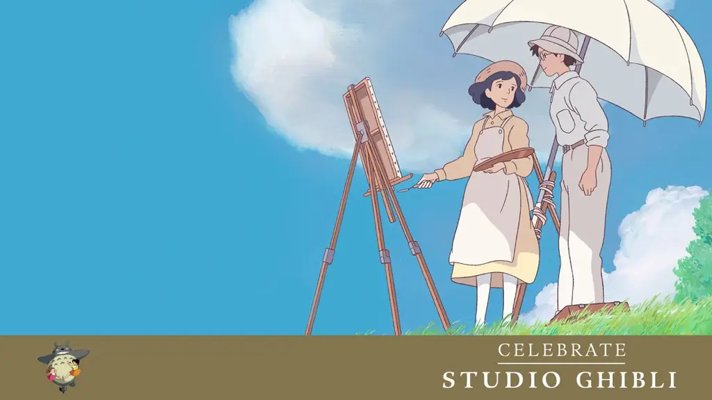 Poster film The Wind Rises karya Studio Ghibli