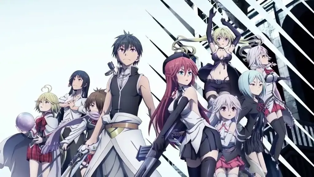 Poster film Trinity Seven: Eternity Library and Alchemic Girl