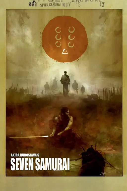 Poster film Seven Samurai