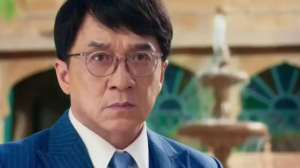 Poster film Vanguard yang menampilkan Jackie Chan