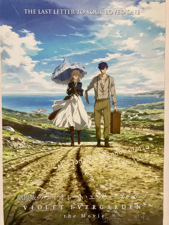 Poster film Violet Evergarden