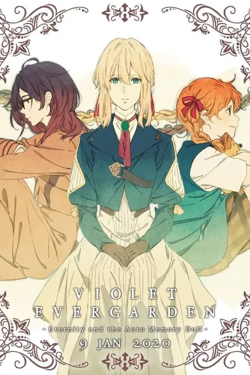 Poster film Violet Evergarden