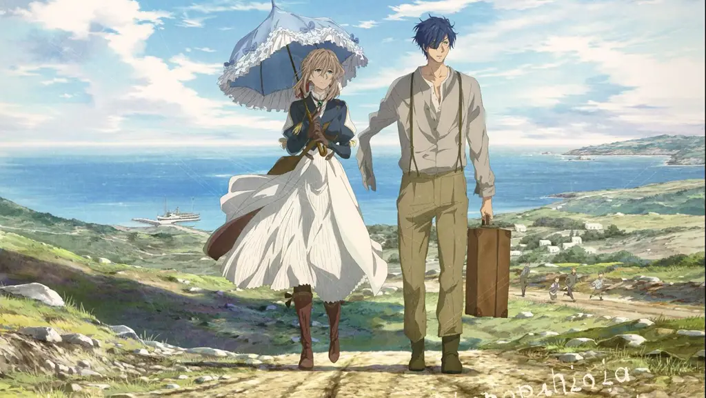 Poster film Violet Evergarden