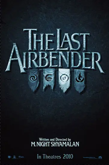 Poster film Avatar: The Last Airbender