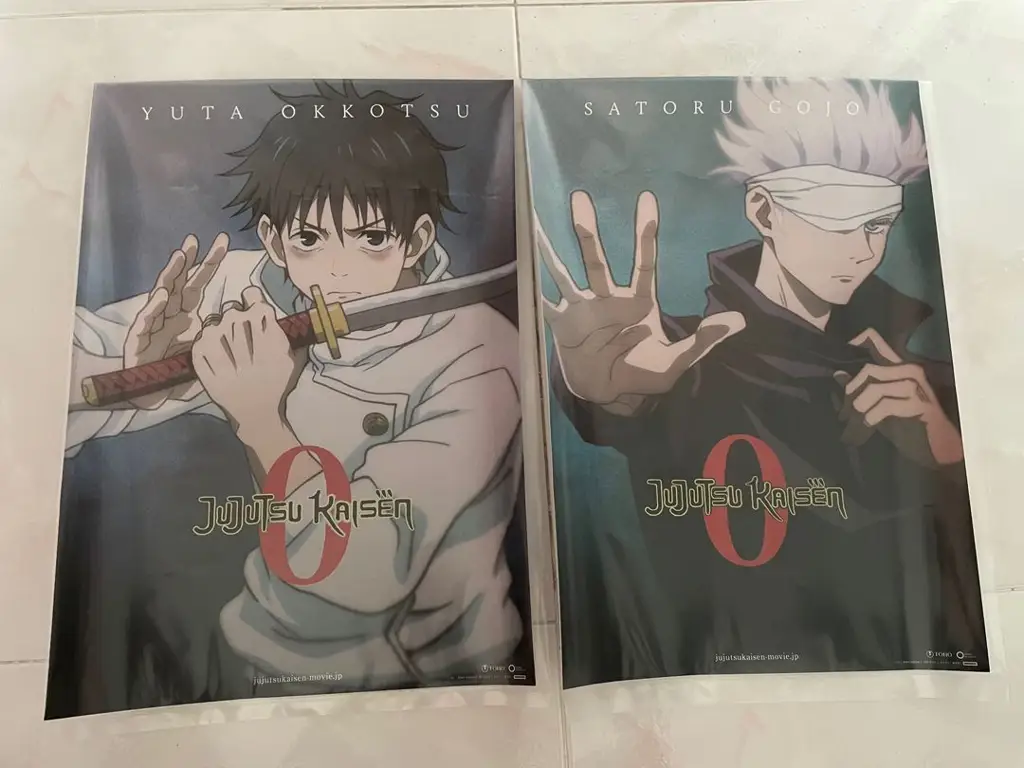 Poster resmi film Jujutsu Kaisen 0