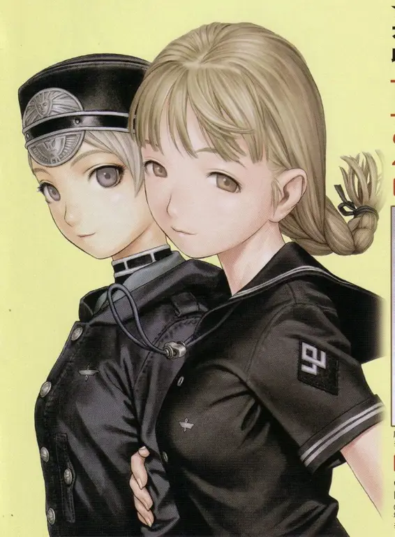 Gambar kunci dari film Last Exile: Ginyoku no Fam