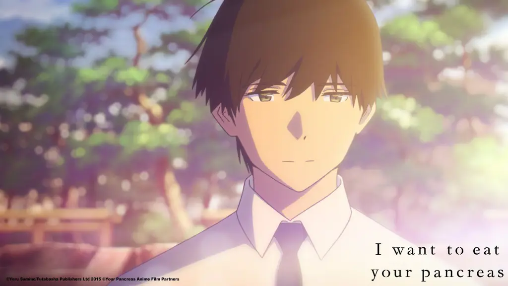 Poster film Kimi no Suizou wo Tabetai