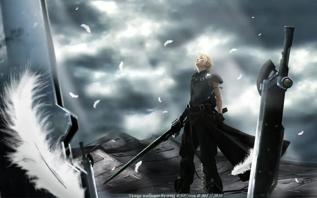 Poster film Final Fantasy VII Advent Children