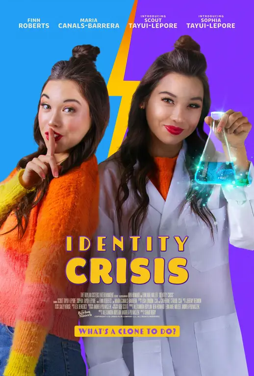 Poster film tentang krisis identitas