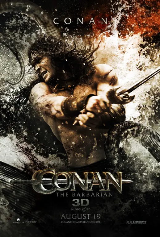 Poster film Conan the Barbarian