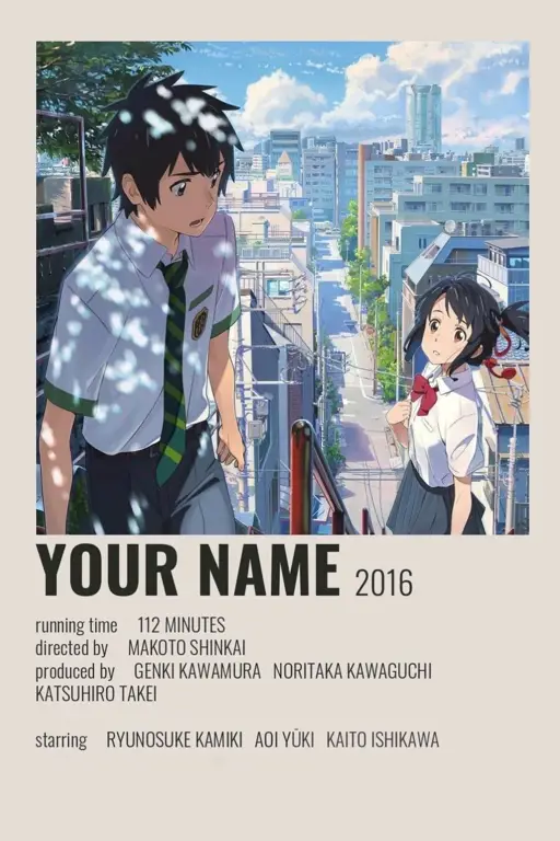 Poster film Your Name