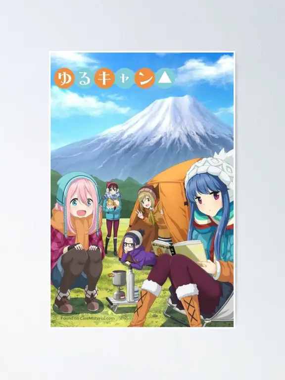 Poster film Yuru Camp Movie