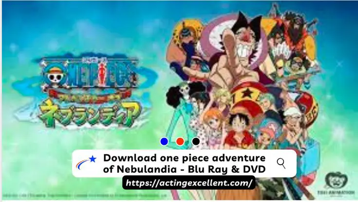 Poster film One Piece: Petualangan di Nebulandia