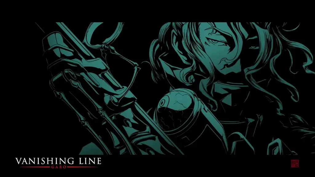 Poster promosi anime Garo Vanishing Line