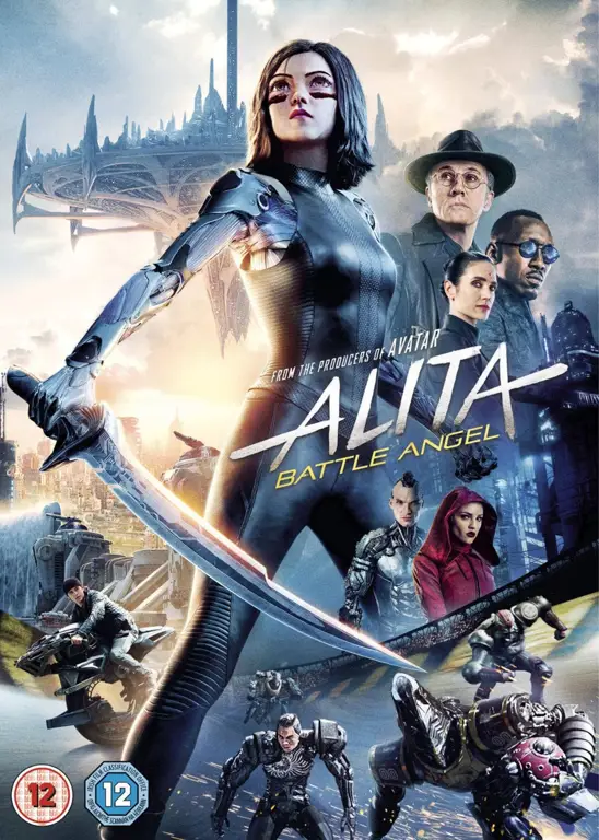 Desain poster untuk Alita: Battle Angel 2