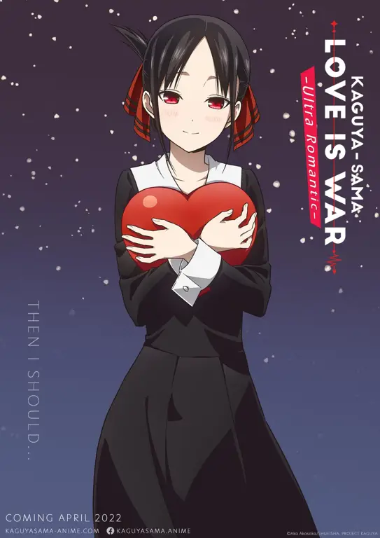 Poster resmi dari Kaguya Sama OVA