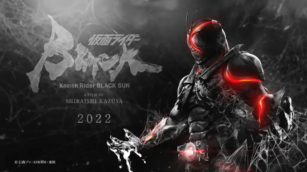 Gambar Kotaro Minami sebagai Kamen Rider Black Sun