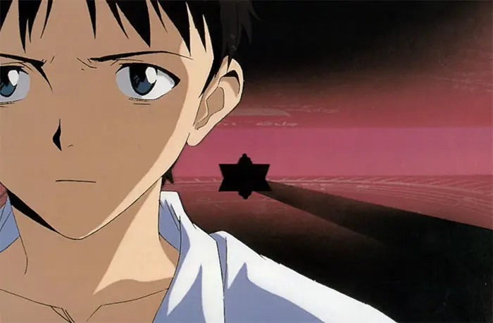 Shinji Ikari, tokoh utama dalam Evangelion