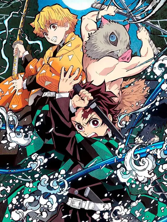 Poster Kimetsu no Yaiba Season 1