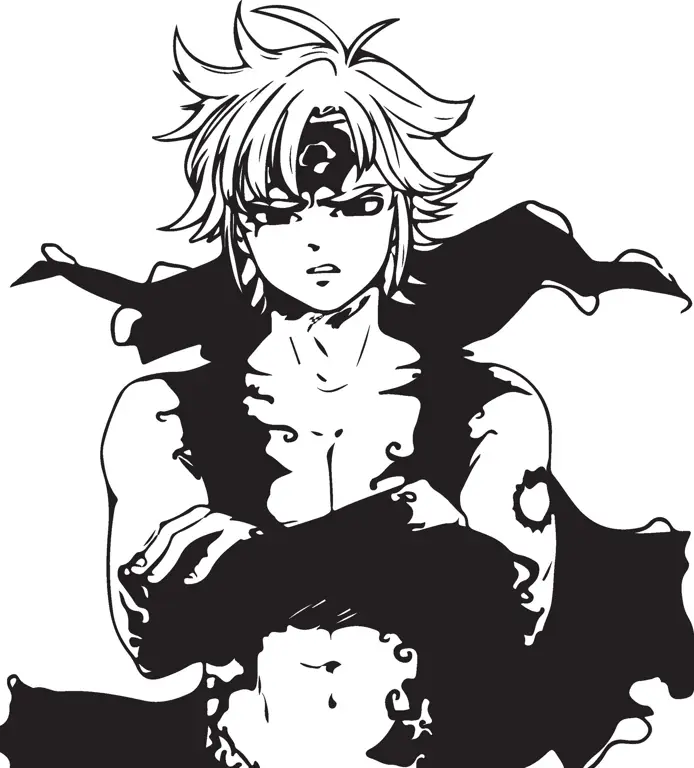 Poster Nanatsu no Taizai Gambar utama anime Nanatsu no Taizai