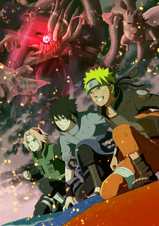 Poster anime Naruto Shippuden