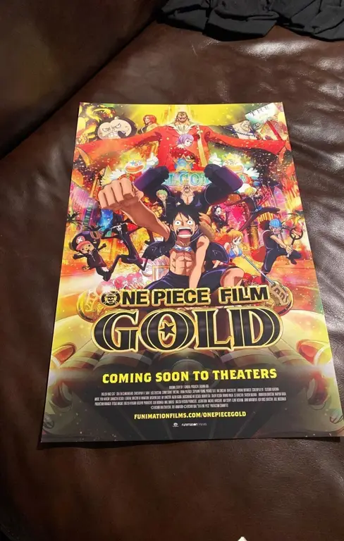 Poster One Piece Film Gold