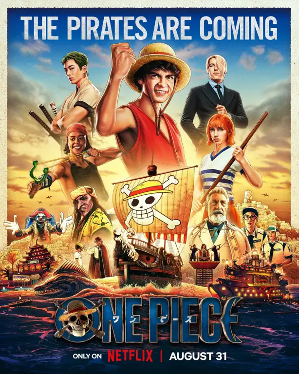 Poster resmi One Piece live action Netflix