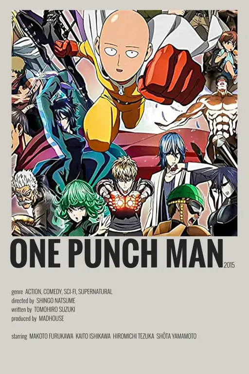 Poster One Punch Man season 3