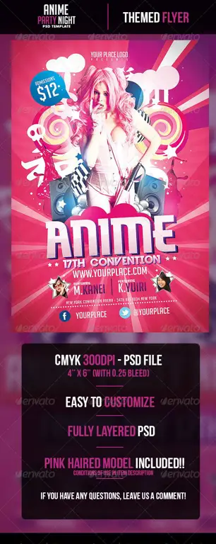 Poster pengumuman anime