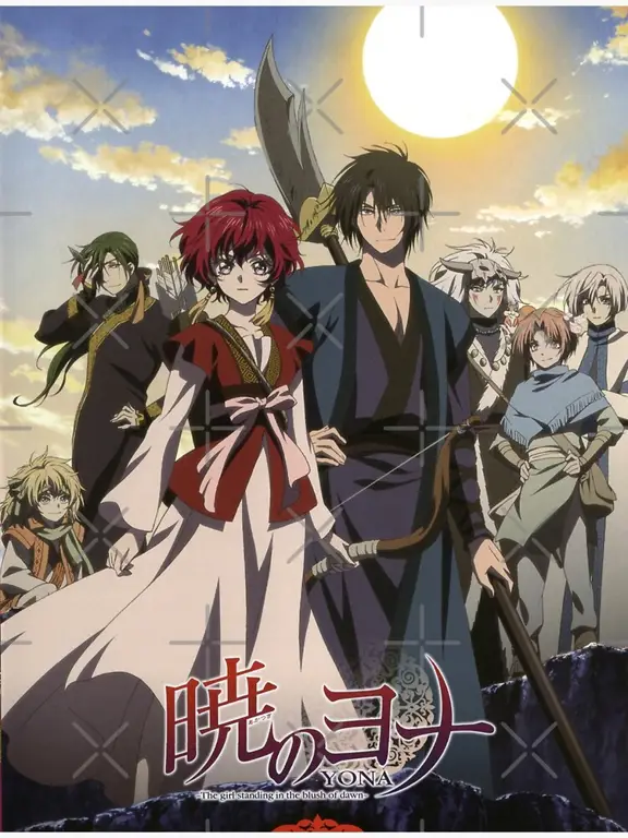 Gambar promosi anime Akatsuki no Yona