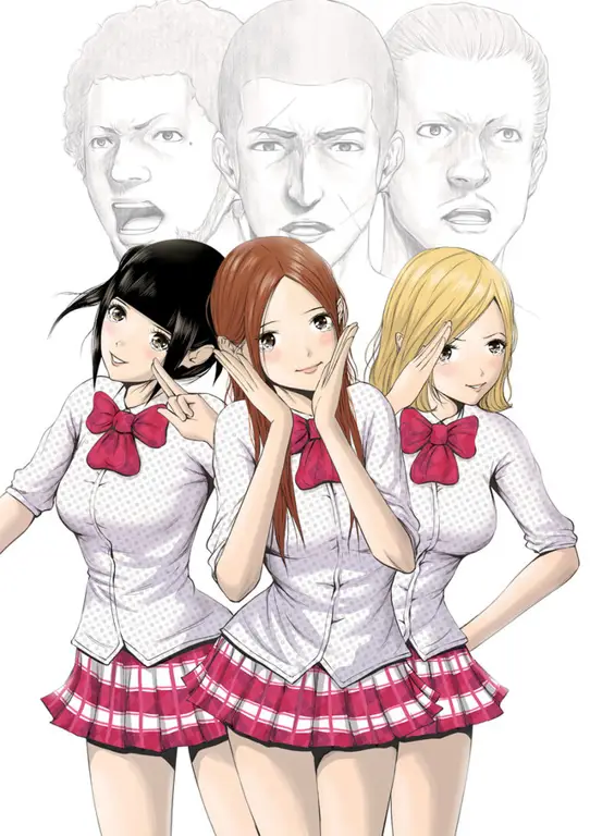 Poster resmi anime Back Street Girls