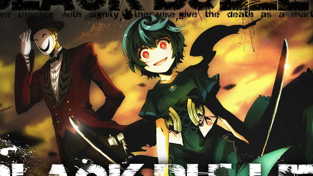 Poster anime Black Bullet