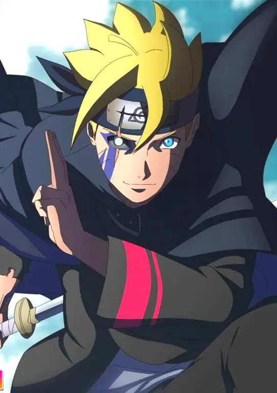 Poster anime Boruto