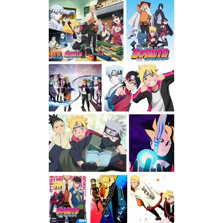 Poster resmi anime Boruto