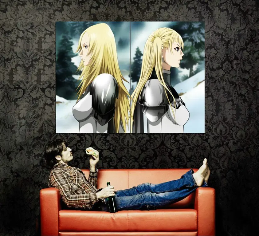 Poster anime Claymore