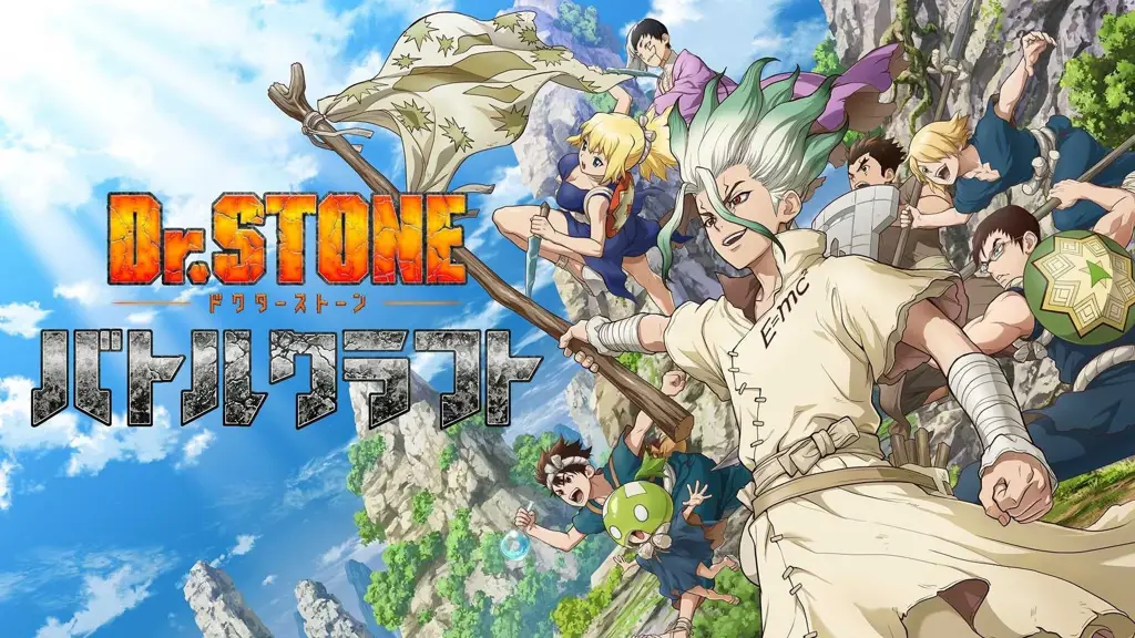 Poster anime Dr. Stone