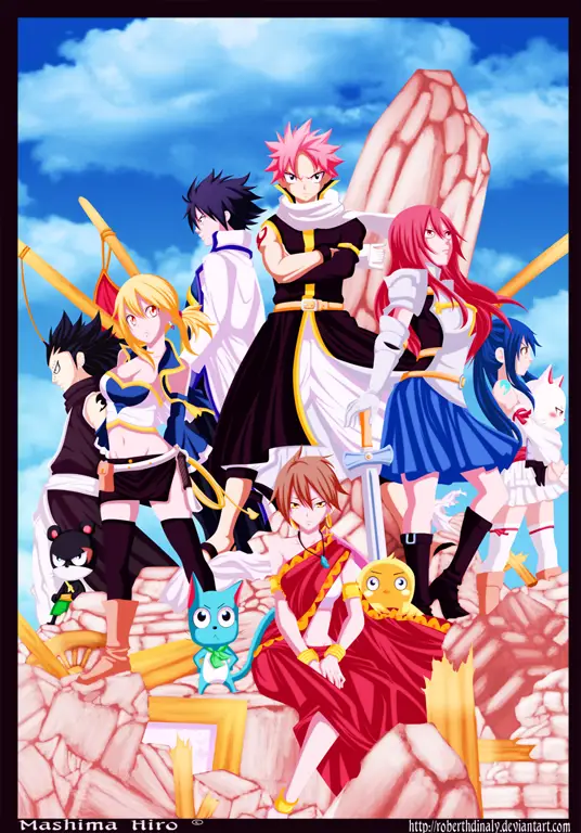 Poster promosi anime Fairy Tail