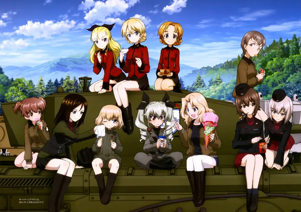 Poster anime Girls und Panzer