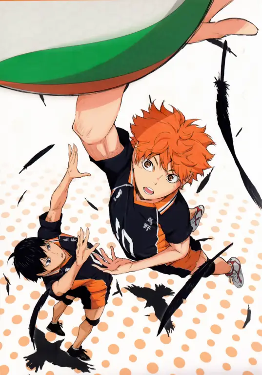 Poster resmi anime Haikyuu!!