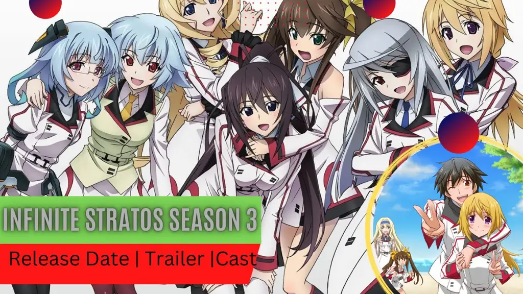 Poster promosi anime Infinite Stratos